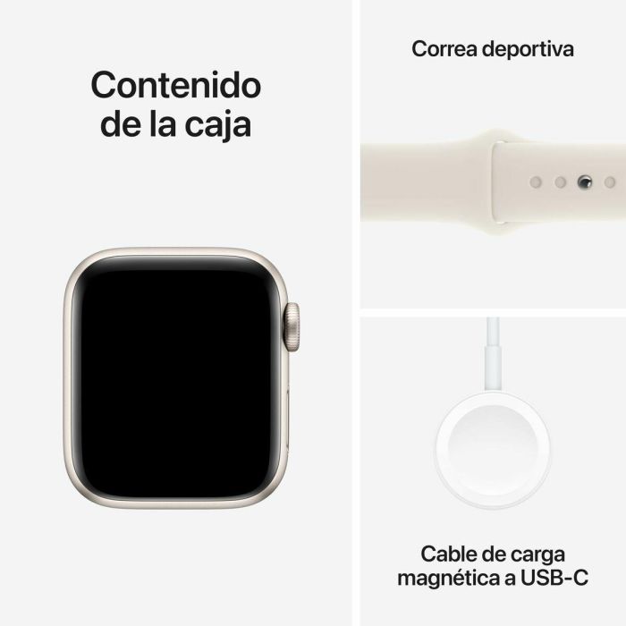 Reloj Hombre Apple MXEF3QL/A Beige 1