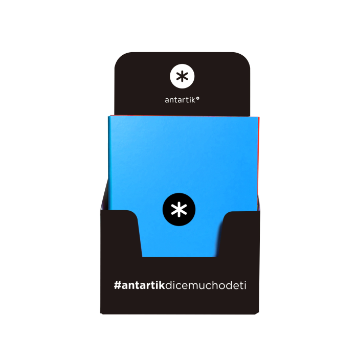 Antartik Carpeta A4 con 4 Anillas Redondas de 25 mm, Forrada, Colores Surtidos 2 Antartik Carpeta A4 con 4 Anillas Redondas de 25 mm, Forrada, Colores Surtidos 2