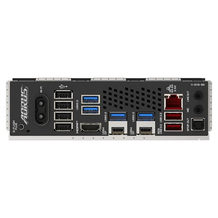 Gigabyte AM5 X870 Aorus Elite Wifi7 ATX Placa Base para AMD Ryzen 9000, Wifi 7, ATX