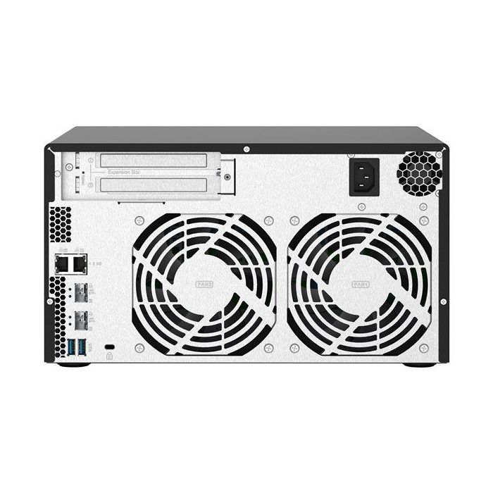 QNAP TS-832PX NAS Torre Ethernet 10GbE Aluminio, Negro 5