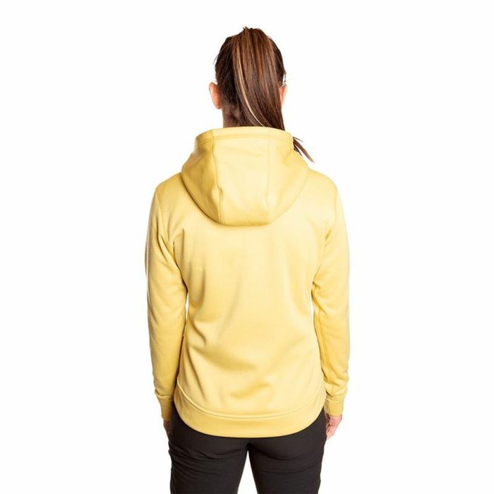 Chaqueta Deportiva para Mujer Trangoworld Liena Con capucha Amarillo 2