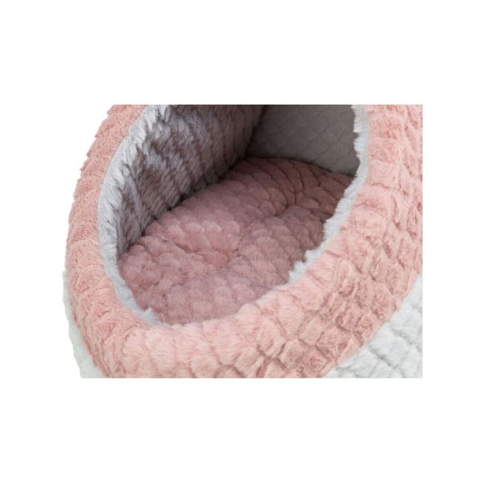 Cueva para gato Trixie Kaline Mio Gris Rosa oscuro 35 x 26 x 41 cm 2