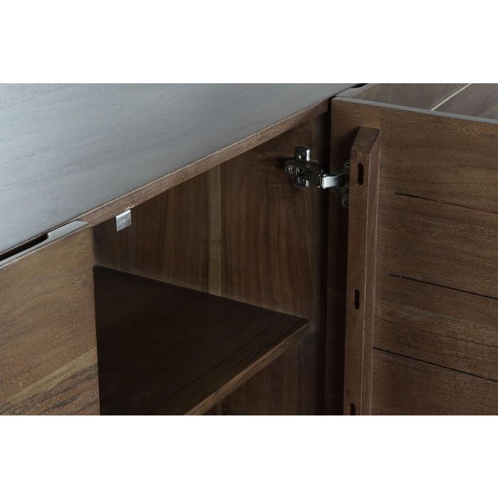 DKD Home Decor Buffet Moderno Marron Oscuro 3 Puertas 145 x 41 x 76 cm 6