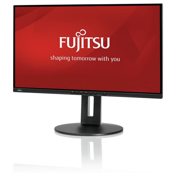 Fujitsu B27-9 TS Monitor 27" Full HD (1920x1080) IPS 75Hz 5ms Altavoces USB-C HDMI DisplayPort VESA Ajustable Negro 1