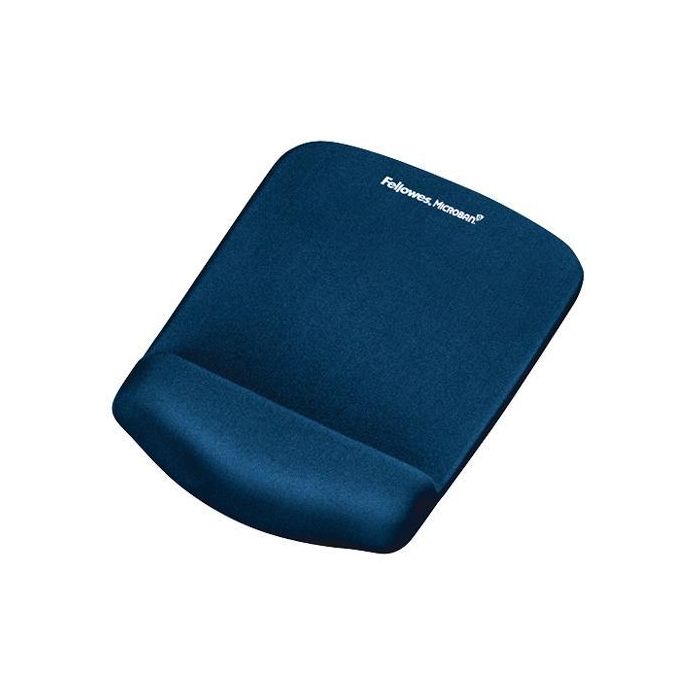 Fellowes Alfombrilla Con Reposamuñecas Azul De Gel Y Espuma De Alta Densidad -Protección Antibacterias Fellowes Alfombrilla Con Reposamuñecas Azul De Gel Y Espuma De Alta Densidad -Protección Antibacterias