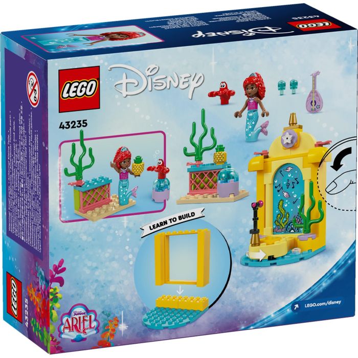 LEGO 43235 Disney Princess Escenario Musical de Ariel Set de Construcción con Pista Giratoria, Minipersonaje y Figura Sebastián 13 LEGO 43235 Disney Princess Escenario Musical de Ariel Set de Construcción con Pista Giratoria, Minipersonaje y Figura Sebastián 13