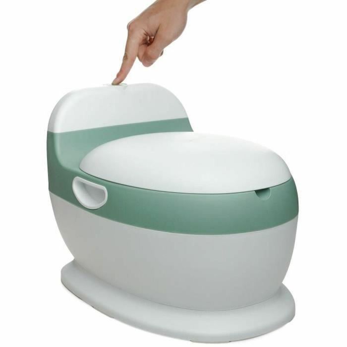 Thermobaby THE3023191751763 Mini Inodoro Portátil para Bebés y Niños Pequeños - Cómodo con Sonido de Descarga - Sage Green 4 Thermobaby THE3023191751763 Mini Inodoro Portátil para Bebés y Niños Pequeños - Cómodo con Sonido de Descarga - Sage Green 4
