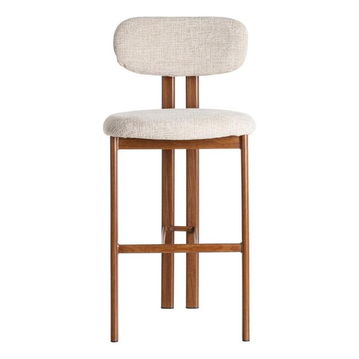 Taburete 75 cm Beige Tejido-Metal 50 X 47 X 109 cm