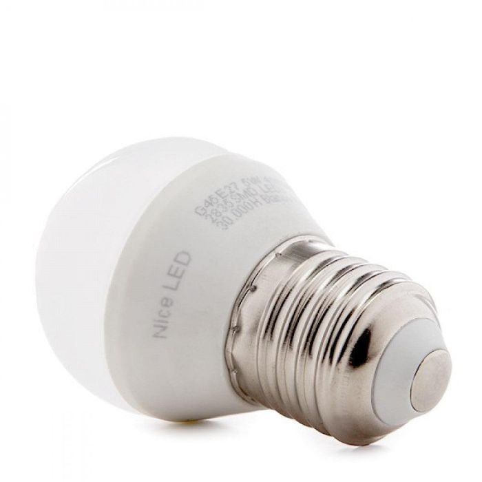 Bombilla LED E27 5W 410Lm 6000ºK 40.000H [CV-G45-E27-5W-RC-CW] 1