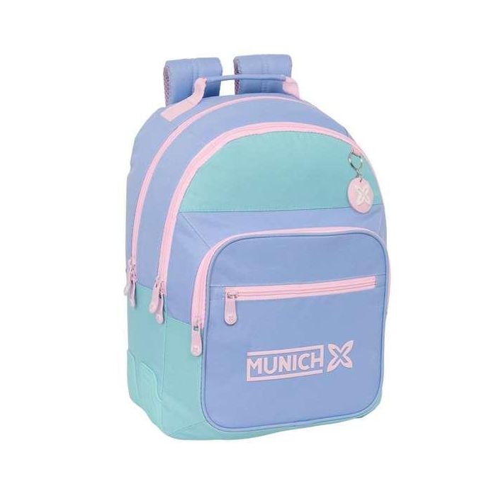 Mochila Safta Doble Con Cantoneras Adaptable A Carro Munich Mellow 420x320x150 mm Mochila Safta Doble Con Cantoneras Adaptable A Carro Munich Mellow 420x320x150 mm