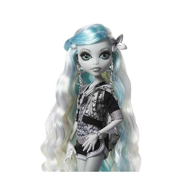 Muñeca monster high reel drama lagoona en blanco y negro. 3