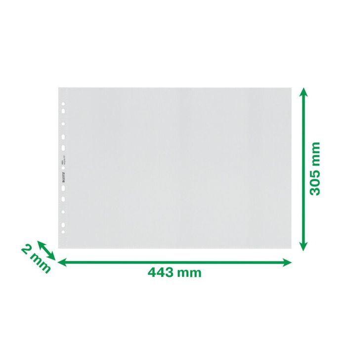 Fundas Leitz Transparente A3 Reciclado 25 Unidades 1