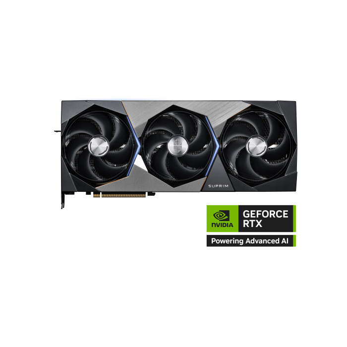 MSI SUPRIM GeForce RTX 5080 16G SOC NVIDIA, 16 GB GDDR7, 256 bit, PCI Express x16 5.0, 3 ventiladores, Ref: 912-V531-009 2 MSI SUPRIM GeForce RTX 5080 16G SOC NVIDIA, 16 GB GDDR7, 256 bit, PCI Express x16 5.0, 3 ventiladores, Ref: 912-V531-009 2