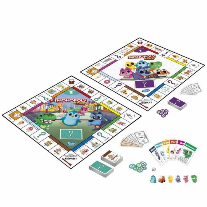 Monopoly HAS5010996134776 - Junior 2 en 1 Juego de Mesa para Niños 5 Monopoly HAS5010996134776 - Junior 2 en 1 Juego de Mesa para Niños 5
