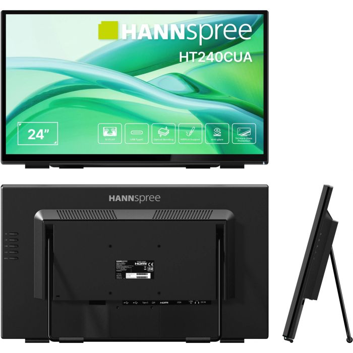 Hannspree Monitor Táctil HT240CUA 23.8" Full HD LED IPS HDMI DP USB-C 4 Hannspree Monitor Táctil HT240CUA 23.8" Full HD LED IPS HDMI DP USB-C 4