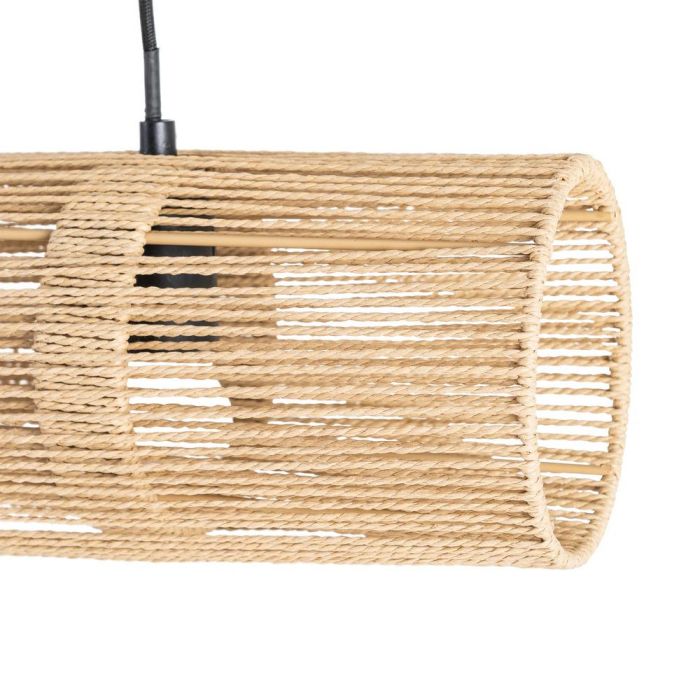 Lámpara Techo Crema Cuerda de Papel 100,50 X 13,50 cm