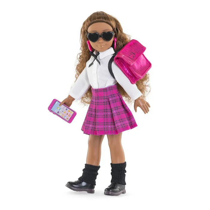 Corolle Vestidor de colegio inglés con 8 accesorios - COR1717690564988 - A partir de 4 años 4