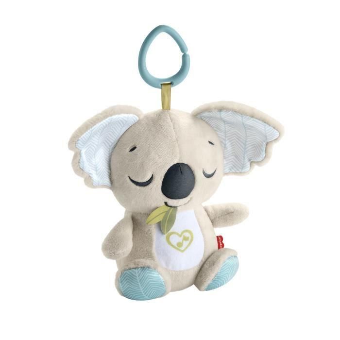 Fisher-Price Jbd65 Altavoz Koala Calmante Portátil para Bebés con Nanas, Ruido Blanco y Sonidos Relajantes Enganchable (+3 meses) 2