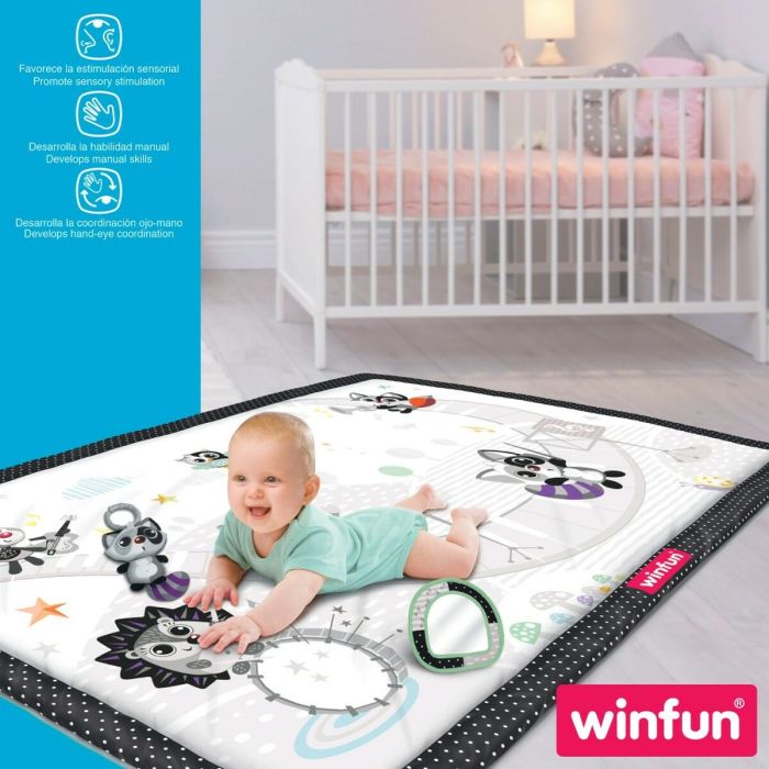 Alfombra Infantil Winfun Tela 14,3 x 0,5 x 8,8 cm 2 Alfombra Infantil Winfun Tela 14,3 x 0,5 x 8,8 cm 2