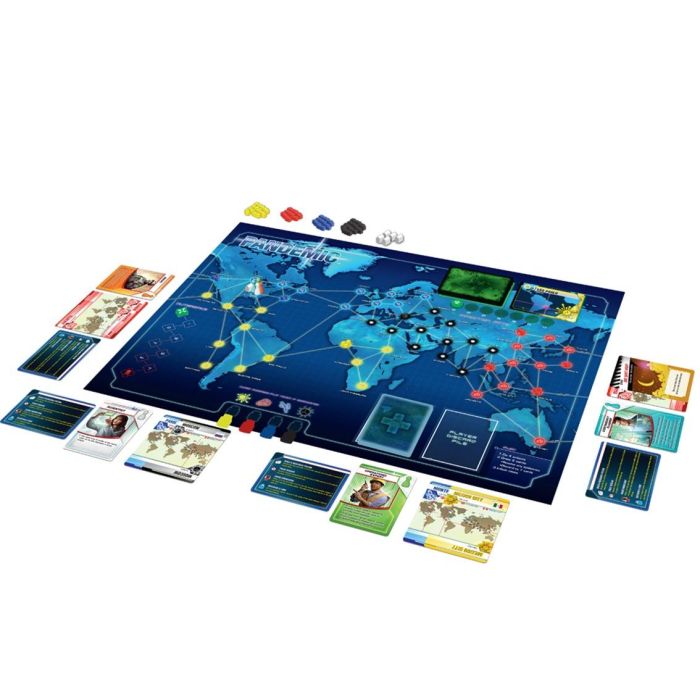 Z-Man Games Pandemic Juego de Mesa Cooperativo en Español para 2 a 4 Jugadores, a Partir de 8 Años, Pegi 8