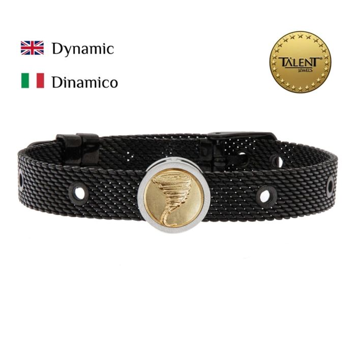 Pulsera Unisex Dynamic Talent Jewels TJA-5-12-01-2-235 Negro 1 Pulsera Unisex Dynamic Talent Jewels TJA-5-12-01-2-235 Negro 1