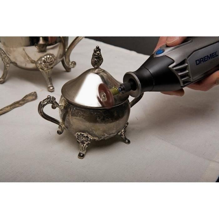 Dremel Cepillo abrasivo de precisión, grano 36, con cerdas flexibles para desbarbar, limpiar y pulir sin dañar la base 2 Dremel Cepillo abrasivo de precisión, grano 36, con cerdas flexibles para desbarbar, limpiar y pulir sin dañar la base 2