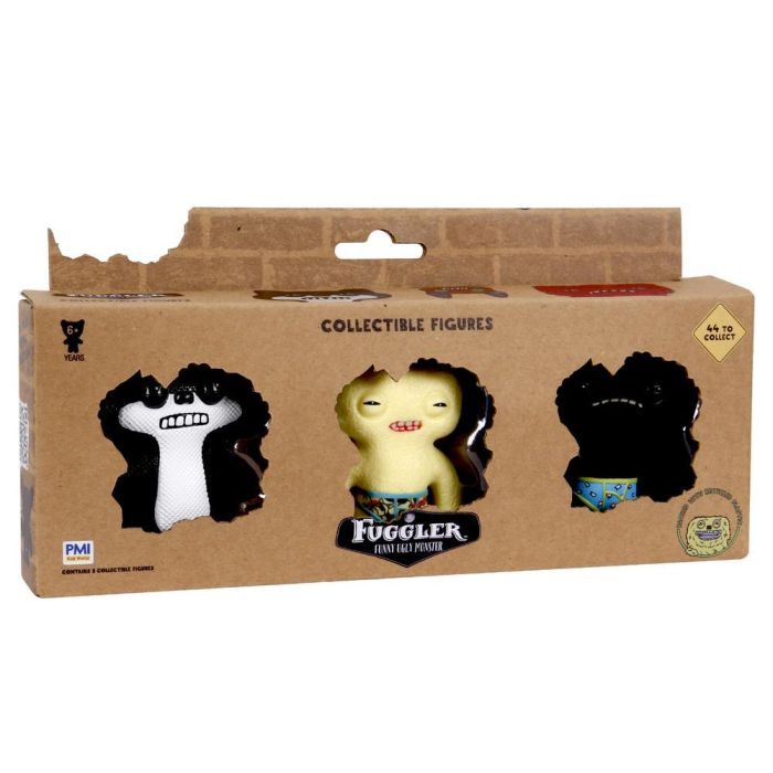Bizak Fuggler Pack de 3 Figuras - Criaturas con diseños únicos y dientes extraños, coleccionables, a partir de 4 años 2 Bizak Fuggler Pack de 3 Figuras - Criaturas con diseños únicos y dientes extraños, coleccionables, a partir de 4 años 2