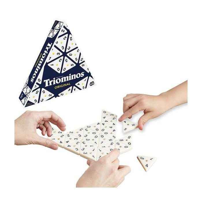 Bizak Juego Triominos Original - Juego de Mesa Familiar de Dominó Triangular, Variación del Clásico, Edad Mínima 3 Años 2