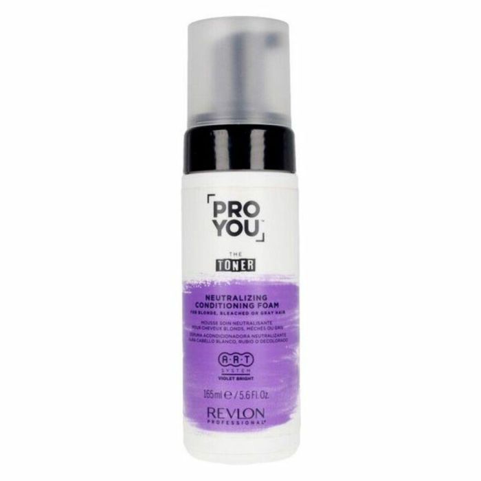 Revlon Pro You The Toner Neutralizing Acondicionador Espuma para Rubios 165 ml 1 Revlon Pro You The Toner Neutralizing Acondicionador Espuma para Rubios 165 ml 1