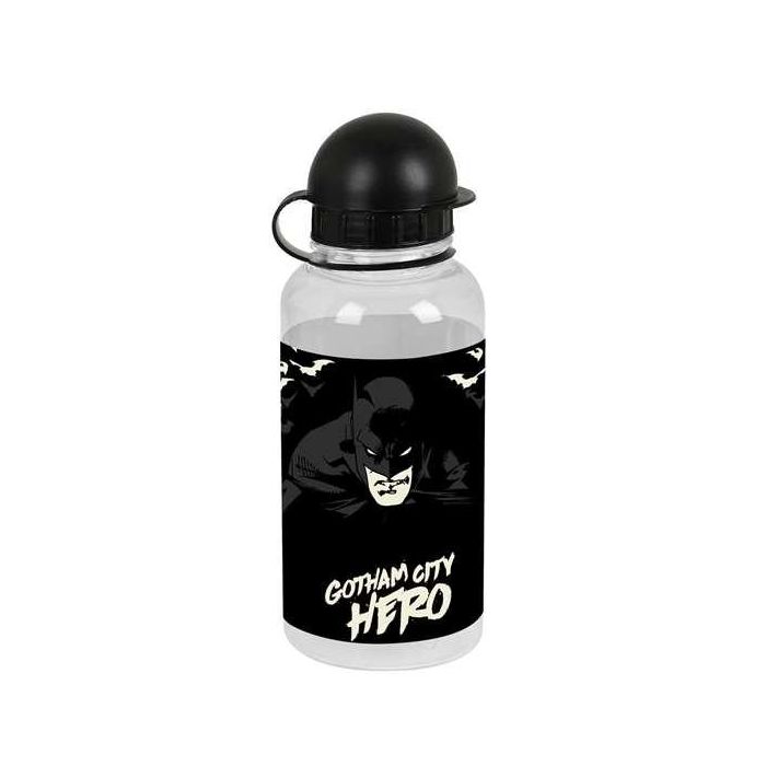 Botella de Agua Batman Hero Negro PVC 500 ml 3