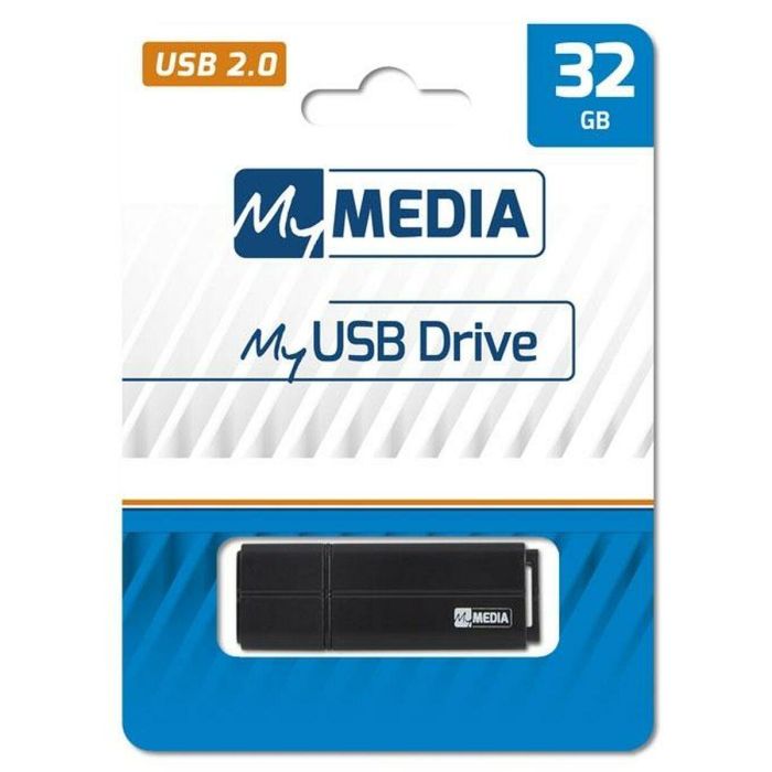 Memoria USB MyMedia Negro 32 GB 1 Memoria USB MyMedia Negro 32 GB 1