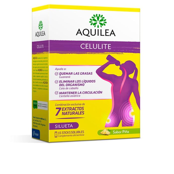 Aquilea Celulina Tratamiento para La Celulitis 15 Sticks Bebibles de 10 ml Aquilea Celulina Tratamiento para La Celulitis 15 Sticks Bebibles de 10 ml