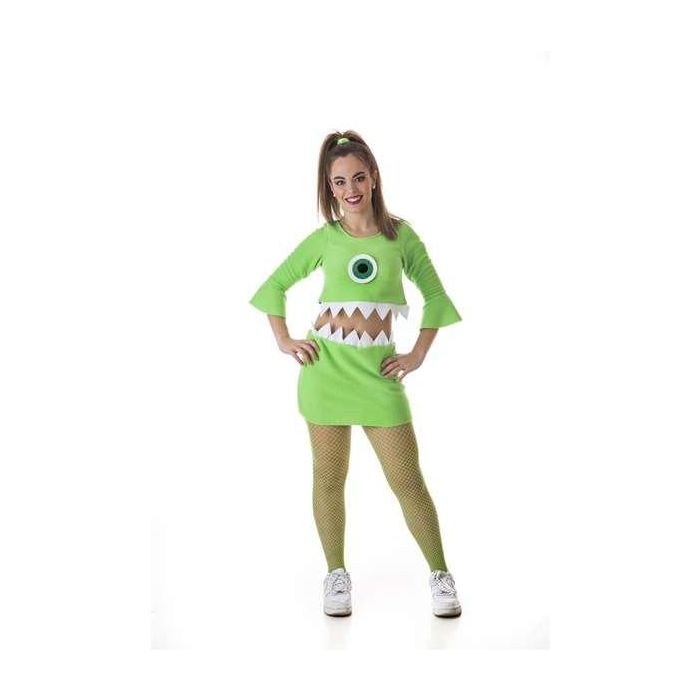 Disfraz adulto talla s monster verde talla s 3 Disfraz adulto talla s monster verde talla s 3