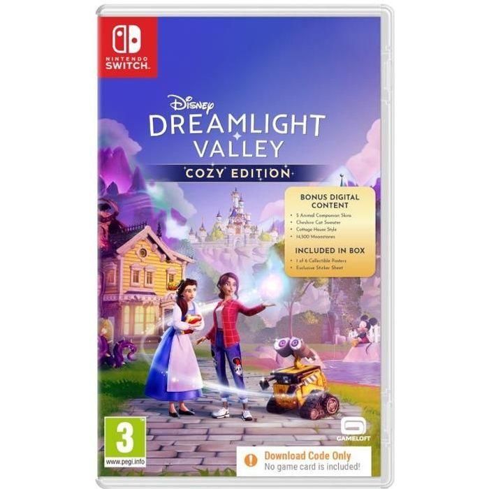 Disney 5056635604897 Dreamlight Valley Cozy Edition para Nintendo Switch (Código en Caja) 0 Disney 5056635604897 Dreamlight Valley Cozy Edition para Nintendo Switch (Código en Caja) 0