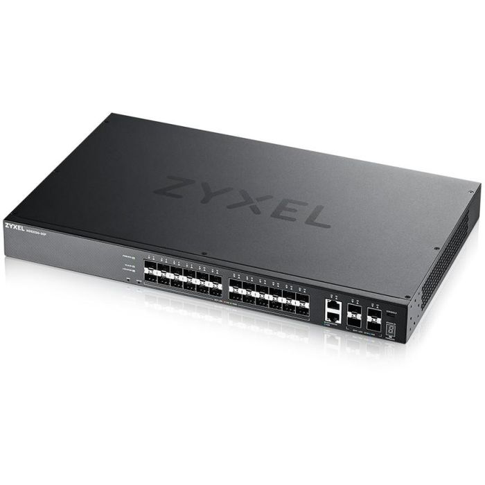 Zyxel XGS2220-30F-EU0101F Switch Gestionado L3, 24 SFP, 4 SFP+, 2 Ethernet 10G, Negro 2