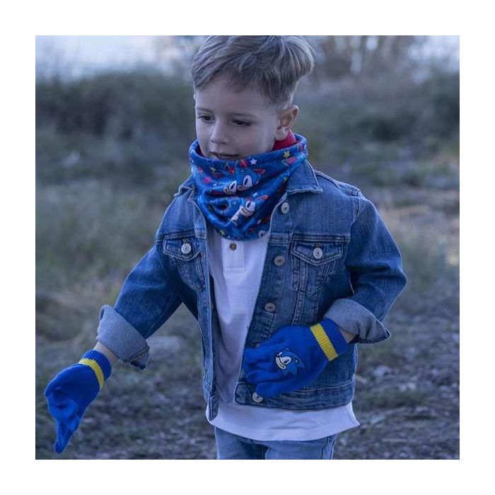 Cerdá Braga Cuello Calentador Infantil Sonic Multicolor Talla 4-6 Años (Edad 3-8 Años) 25.5x24 cm 3