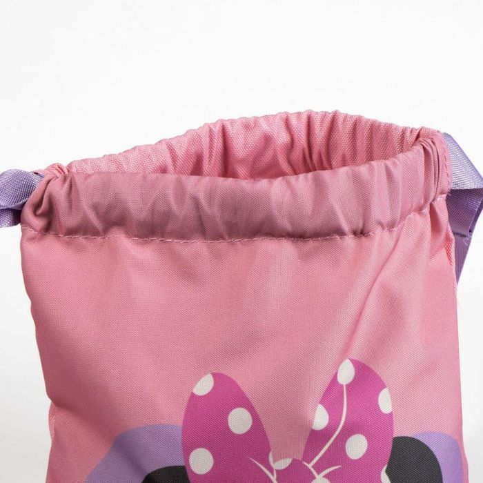 Cerdá Saquito Escolar Minnie PINK 27 x 33 x 1 cm para Niños +3 Años 2 Cerdá Saquito Escolar Minnie PINK 27 x 33 x 1 cm para Niños +3 Años 2