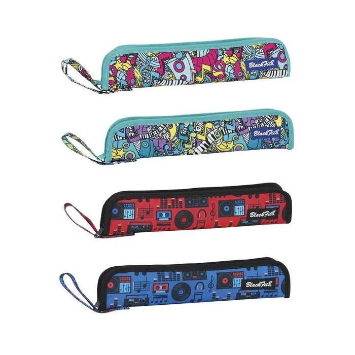 Safta Portaflautas 300D Poliéster Escolar, Modelos Surtidos en Multicolor, Ideal para Flautas de 37x2x8 cm, Niños +3 años 1 Safta Portaflautas 300D Poliéster Escolar, Modelos Surtidos en Multicolor, Ideal para Flautas de 37x2x8 cm, Niños +3 años 1