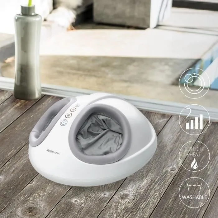 Medisana Masajeador de Pies FM 888 con Reflexología, Shiatsu y Compresión (Hasta Talla 46) 5