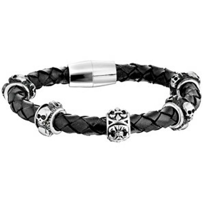 Pulsera Hombre Police S14AJJ02B Cuero 25 cm