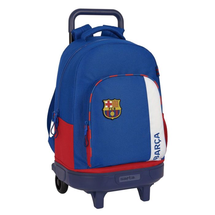 Mochila Escolar con Ruedas F.C. Barcelona Azul Granate 33 X 45 X 22 cm 0 Mochila Escolar con Ruedas F.C. Barcelona Azul Granate 33 X 45 X 22 cm 0