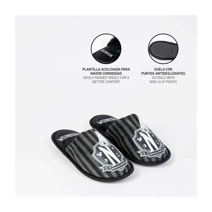 Zapatillas de casa abierta wednesday t40/41 4