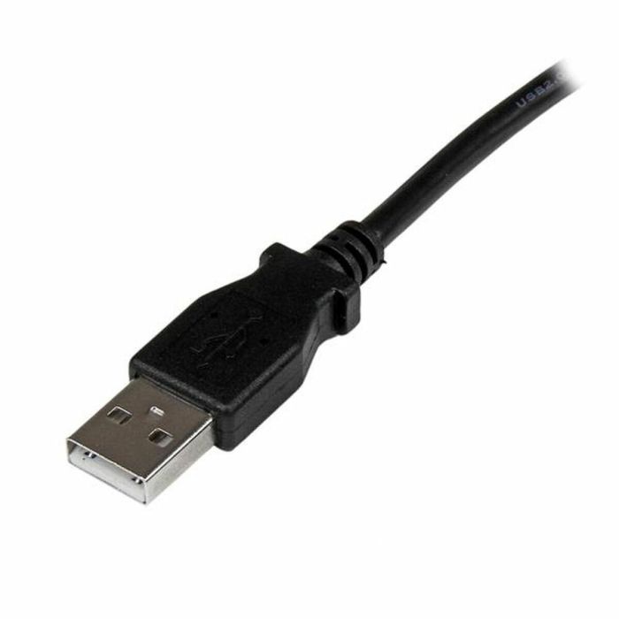 Cable USB A a USB B Startech USBAB1MR Negro 2