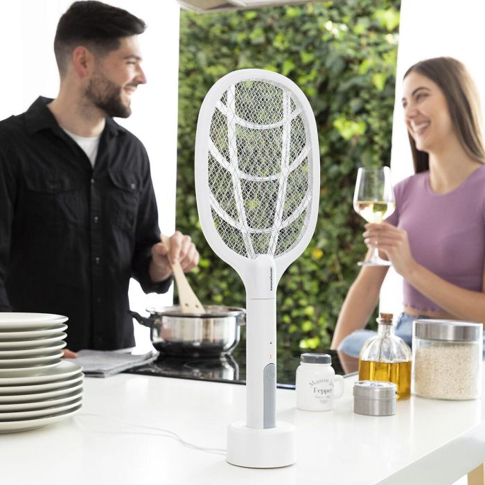 Raqueta Matainsectos Recargable con Luz UV 2 en 1 KL Rak InnovaGoods 9 Raqueta Matainsectos Recargable con Luz UV 2 en 1 KL Rak InnovaGoods 9