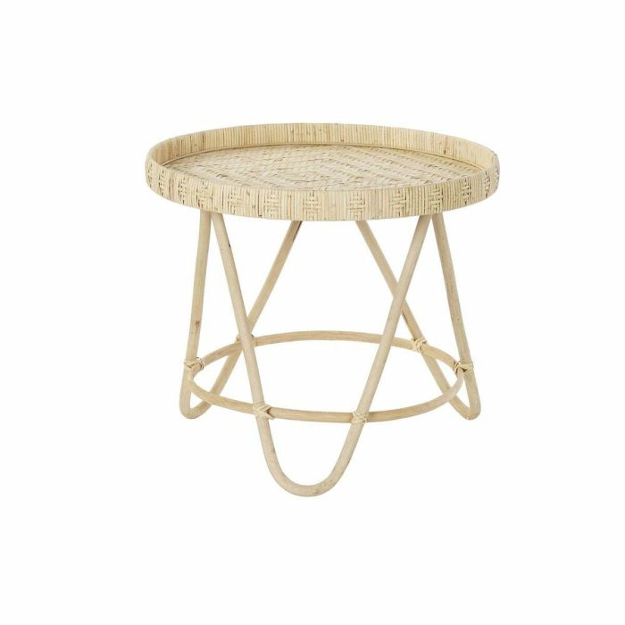 Mesita Auxiliar DKD Home Decor Marrón 60 x 60 x 52 cm Mesita Auxiliar DKD Home Decor Marrón 60 x 60 x 52 cm