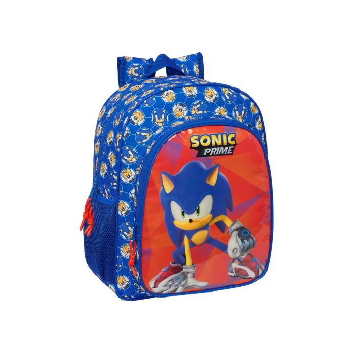 Mochila Escolar Sonic Prime Azul 32 x 38 x 12 cm 0 Mochila Escolar Sonic Prime Azul 32 x 38 x 12 cm 0