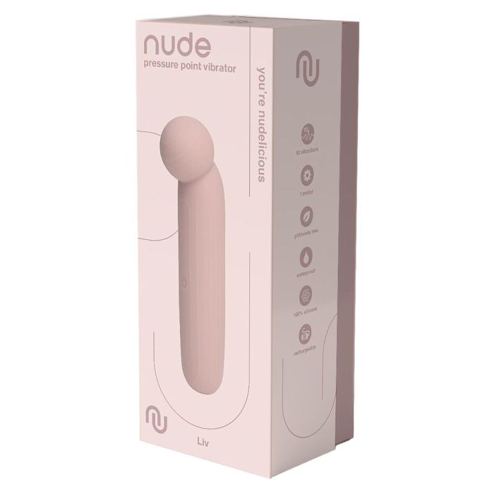 Mini Vibrador Dream Toys Nude Liv Rosa 1 Mini Vibrador Dream Toys Nude Liv Rosa 1