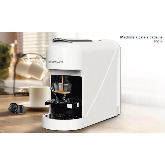 Cafetera de cápsulas - ARTHUR MARTIN - AMN230B - Espresso y Lungo - Preparación rápida 3 Cafetera de cápsulas - ARTHUR MARTIN - AMN230B - Espresso y Lungo - Preparación rápida 3