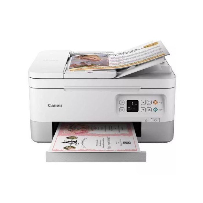 Canon PIXMA TS7451i Impresora Multifunción Inyección Tinta A4 Wifi 4800x1200 DPI Dúplex Automático Blanco 1 Canon PIXMA TS7451i Impresora Multifunción Inyección Tinta A4 Wifi 4800x1200 DPI Dúplex Automático Blanco 1