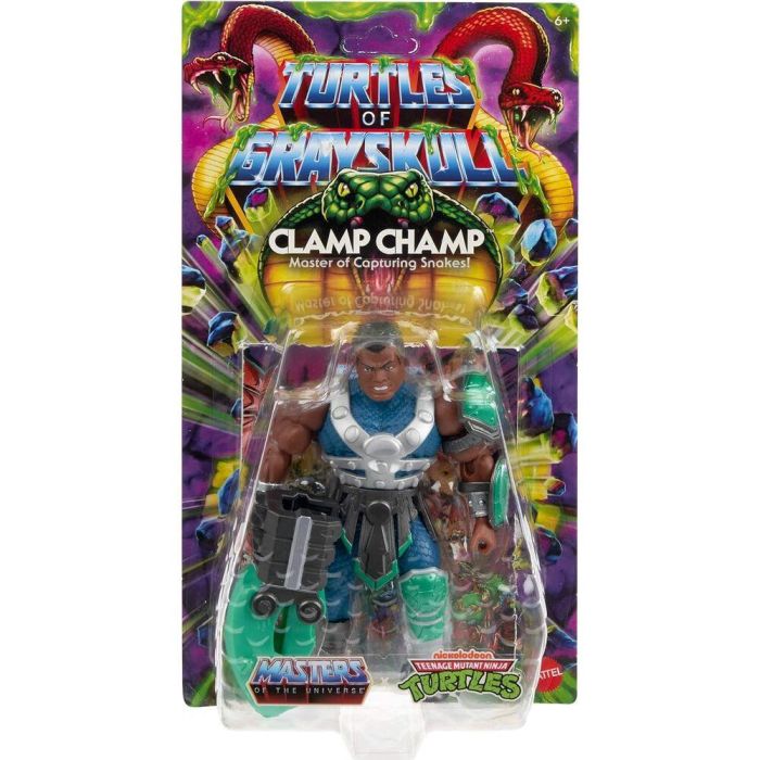 Figura Clamp Champ Turtles of Grayskull Masters of the Universe 14cm 3 Figura Clamp Champ Turtles of Grayskull Masters of the Universe 14cm 3